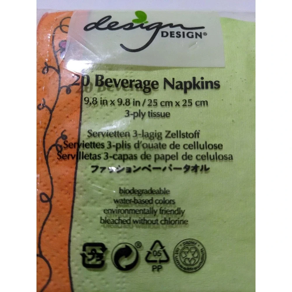 Funny Murray Design Wine AServing Of Fruit Beverage Paper Napkins 20 count